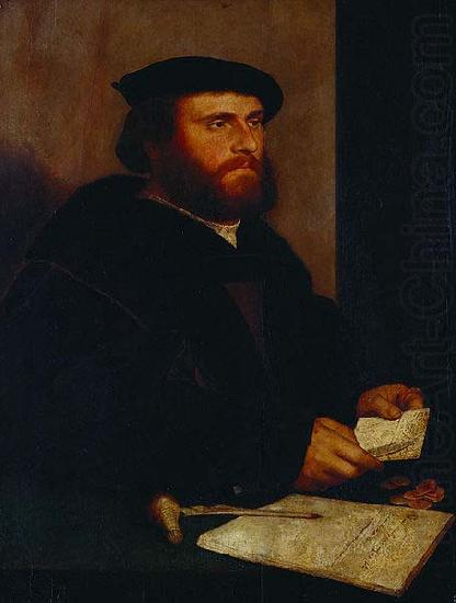 Hans holbein the younger Portrait of a Man china oil painting image